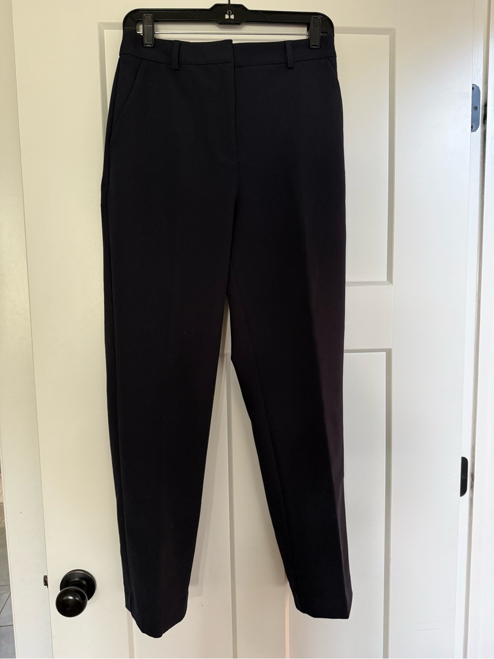 Two pair! Navy and Black- Express Editor ankle straight dress pants